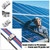 Zhengmy 50 Pcs Trailer Frame Wire Clips Stainless Steel Metal Cable Clips