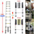 10.5FT Aluminium Telescoping Ladder Attic Ladder Pull Down Telescoping Loft Ladder for Home Attic, 330lbs Max Load