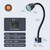 Youtemei Lathe Led Work Light Magnetic Gooseneck Lamp Mechanic Light Sewing Machine Lights IP66 Waterproof 1200 Lumens (ytm-30d-magnetic)