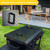 HECASA Griddle Hard Top Lid Black Grill Cover with Handle Outdoor