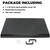 HECASA Griddle Hard Top Lid Black Grill Cover with Handle Outdoor