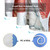 Royal Blue Shower Curtain,Modern Home Bathroom Decor,With Hooks 60x72