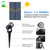 CREPOW Solar Spot Lights Outdoor, Solar Landscape Spotlights IP65 Waterproof 9.8ft Cable,Auto On/Off Outdoor Wall Lights for Garden Yard Driveway Porch Walkway Pool (6000K White)