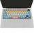 Sanfulin Keyboard Cover for MacBook Pro 14''/16'' (A2442 A2779 A2918 A2992 A2485 A2780 A2991) M1 M2 M3 Pro/Max, MacBook Air 13.6''/15'' (A2941 A3114 A2681 A3113) M2 M3, Litter Flowers