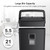 Bonsaii 10-Sheet Heavy Duty Cross Cut Paper Shredder for Home Office