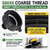 Wantmatch 250 Gallon IBC Water tote Hose Adapter, Food Grade IBC Drain Adapter,Water Hose Male Adapter for Garden Hose,2" coarse Thread X Male 3/4" G Hose