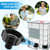 Wantmatch 250 Gallon IBC Water tote Hose Adapter, Food Grade IBC Drain Adapter,Water Hose Male Adapter for Garden Hose,2" coarse Thread X Male 3/4" G Hose