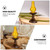 KALLORY Frosted Glass Lampshade Replacement, Glass Light Shade
