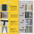 Reversible Left Right Side Opening Magnetic Screen Door for 72 x 96 in French Door, Screen Itself Size: 74" x 97", Glass Sliding Door Heavy Duty Screen Door Mesh Curtain for Front Patio Or Large Door