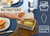 Nat & Jules Ceramic Stoneware 1/2 Pound, 2 Sticks Butter Dish with Airtight Bamboo Lid, Kitchen Accessory, Container Holder, Refrigerator Storage and Countertop Organization, Matte Cream