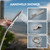 Aolemi Outdoor Shower Kit 8 Inch Head with Handheld,Brushed Nickel