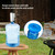 5 Gallon Water Jug Cap Reusable - Non-Spill 55mm Water Bottle Caps,Silicone Replacement Cap Lids Anti Splash 6 Pack