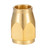Breezliy Premium Solid Brass 2PCS Reusable Replacement Fitting For 3/8-Inch ID Hose,1/4-Inch NPT Rigid