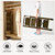 XinSunho 4 Step Ladder, Aluminum Step Stool with Retractable Handrail