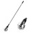 BARAYSTUS Wheel Rotary Edger Lawn Tool, Grass Edge Trimmer, Sidewalk Manual Lawn Edger, Strong 3 Sections Stainless Steel Handle with Cushion Grip, 58.3-Inch