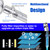 CWPW High Pressure filtered Shower Head Hydro Jet Handheld Turbo Fan Shower