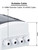 DIHOOL DC Circuit Breaker Box Cover with UV-Proof, 60 Amp Electrical Power Distribution Box 2 in 2 Out, PV Solar Disconnect Switch