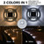 AGPTEK Solar Driveway Light Outdoor 1 Pack, 2 Color Modes LED Deck Dock