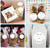 500 Pcs 2 Inch Watercolor Greenery Canning Stickers for Mason Jars