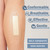EVERLIT Care Silicone Foam Dressing with Adhesive Border | Highly Absorbent Hypoallergenic Bandages for Chronic Wounds, Bed Sores, Pressure Ulcers | Gentle & Secure Adhesion (2" x 5" | 10 Pack)