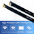 Lathe Turning Holders Lathe Tools Threading Holder 21pcs - Metal Lathe Cutting Tools 7pcs 3/8" Boring Bars+14pcs Indexable Carbide Inserts Golden for Lathe Tools