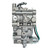 Cylinman 15003-7041 15003-7077 Carburetor Fit for Kawasaki FH601V 19 hp