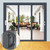 ALLYWASAI SDH-12 Sliding Patio Door Handle Set with Mortise Lock