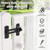 L'aimefois 180 Degree Flip Sliding Barn Door Lock for Privacy