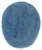 Garland Rug Traditional Nylon Washable Basin Blue 4 Piece Set - Lid, Contour, 2 Bath Rugs - Soft, Absorbent, and Stylish for Your Bathroom