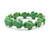 Soyzvteo 2Pcs Sea Turtles Beads Bracelet Elastic Natural Stone Stretch Bracelet Turquoise Turtle Bracelets Friendship Gifts for Women Men -Green