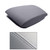 Priprilod Leather Center Console Lid Armrest Cover Skin Gray Compatible with Toyota Camry 2007 2008 2009 2010 2011