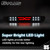 G-PLUS LED 3rd Third Center High Mount X Stop Light Lamp Compatible with 2004-2012 Chevy Colorado/GMC Canyon 2006-2008 Isuzu I-Series 3D LED Bar Tail Brake Light 15286505