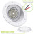 Leisure LED RV Exterior Round Flood Porch Utility Light - White 12v 1100 Lumen Lighting Fixture Replacement Lighting for Weekend Warrior RVs, Trailers, Campers, 5th Wheels (White)