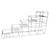Rattleware 5 Slot Stainless Steel Syrup Bottle Rack Coffee Bar Organizer