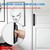 groword Adhesive Cabinet Door Handles Pulls - 2pcs Stick on Handle No Drilling Shower Door Handle, Self Stick Cabinet Handles for Kitchen Cabinet Drawer Window Sliding Screen Door (212mm, Black)