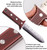 AKAKD Gardening Hori Hori Garden Knife - Gardening Knife,Soil Kniver, Serrated Side Weeding,Digging,Garden Knives With Sheath,Full Tang Hori Hori