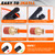 EilxMag Air Line Kit for Air Spring Bag Suspension with Fittings