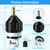 2Pcs Inflatable Boat SUP Pump Adapter, Premium Conventional Air Adapter, Sturdy SUP Air Adapter,Quickly Inflation and Strong Sealing Pump Adapter, for Inflatable Boat, Paddleboard and Kayak