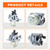 Hipa XT675 Auto Choke 149CC Carburetor Replace 14 853 55-S