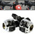 Astra Depot 1" Motorcycle Handlebar Grips & Chrome Switch Levers for Harley