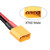 RIIEYOCA XT60 to O Ring Terminal Cable,XT60 Male to O Ring Connector Cable,with 1M 12AWG Silicon Wire,for RC Lipo Battery FPV Racing Drone(1M/3.3FT)