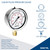 SENCTRL 0-200 Psi Liquid Filled Pressure Gauge, 1/4" NPT Lower Mount