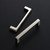 Ravinte Brushed Nickel Cabinet Handles Square Pulls, 4 Inch, 25 Pack