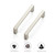 Ravinte Brushed Nickel Cabinet Handles Square Pulls, 4 Inch, 25 Pack