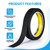 LLPT Wetsuit Repair Tape Iron On 3" x 16.5 Ft Black 1 Pack