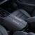 XITER with Rogue Logo 1PC Leather Center Console Armrest Cover with Side Pockets for Nissan Rogue 2021 2022 2023 2024 2025 2026 Accessories(Black Stitches)