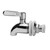 Replacement Spigot for Beverage Dispenser, Stainless Steel Spigot for Drink Dispenser, ​Water Dispenser Spigot, Food Grade, with Anti-Clogging Cap