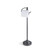 SunnyPoint Deluxe Free Standing Heavy Weighted Toilet Tissue Paper Roll Holder Stand (Black Nickel)