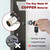 Naissian 2023 RV Locks for Storage Door, Cylinder Cam Lock for RV Storage Door, Toolbox, Tool Cart, Guns Safes Secure Locks, 7/8", 90°Turn, Pack of 5 with 6 Key Alike, Crome