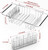 SwetLao Large Sink Dish Drying Rack, Expandable 304 Stainless Steel Metal Dish Drainer Rack Organizer Shelves with Stainless Steel Utensil Holder Over Inside Sink, Rustproof